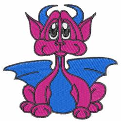 Dragon - 4x4 monster detailed machine embroidery design perfect for cute baby onesies