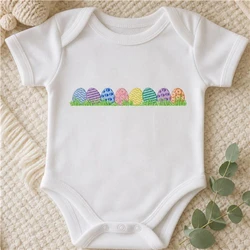 Easter eggs detailed machine embroidery - Easter Egg Border for Decorative Pillows