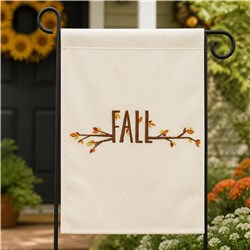 beginner-friendly autumn tree machine embroidery pattern - Fall for Outdoor Pillows
