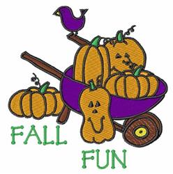 detailed halloween bird machine embroidery pattern - Fall Fun for kitchen tea towels