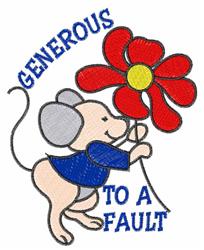 daisy detailed machine embroidery - Generous Mouse perfect for decorative pillow covers