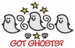detailed halloween skull machine embroidery pattern - Got Ghosts? for Halloween Costumes