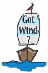 Got Wind? - 4x4 wind? detailed machine embroidery design perfect for reusable tote bags