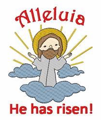 detailed easter risen machine embroidery pattern - He Has Risen for Altar Cloths