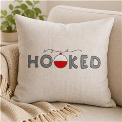 hooked beginner-friendly machine embroidery - Hooked for decorative pillow covers