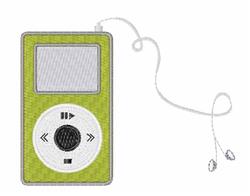 Ipod - 4x4 ipod beginner-friendly embroidery design for decorative pillow covers