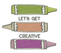 creative detailed machine embroidery - Lets Get Creative perfect for kitchen aprons