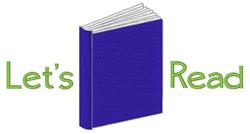 Lets Read - 4x4 read beginner-friendly machine embroidery design for Easter Baskets