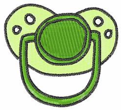 beginner-friendly pacifier machine embroidery pattern - Pacifier for decorative pillow covers