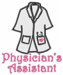 Physician Assistant - 4x4 heart beginner-friendly embroidery design for reusable tote bags