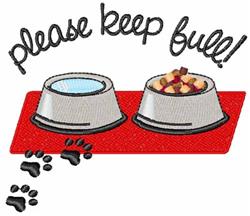 please keep full - 5x7 puppy dog detailed embroidery design for Pet Feeding Mats