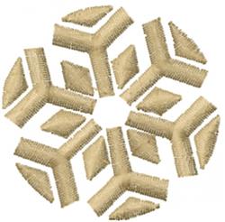 quick stitch christmas snowflake machine embroidery pattern - Snowflake for decorative pillow covers