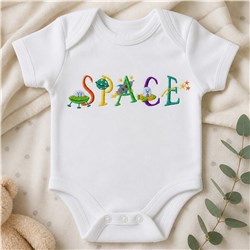 Space - 5x7 star beginner-friendly machine embroidery design for reusable tote bags
