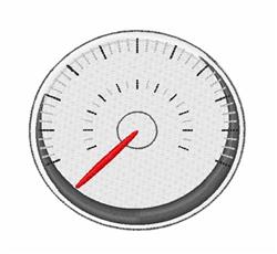 Speedometer - 4x4 speedometer beginner-friendly embroidery design for kitchen tea towels
