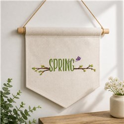 butterfly beginner-friendly machine embroidery - Spring for decorative wall hangings