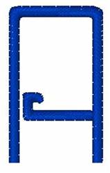 squared quick stitch machine digital embroidery - Squared A perfect for kitchen aprons