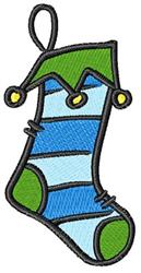 Stocking - 4x4 stocking beginner-friendly embroidery design for Christmas Stockings