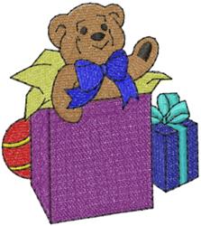 bear detailed machine digital embroidery - Teddy Bear perfect for Party Favors