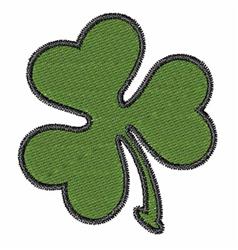 Three Leaf Clover - 4x4 leaf beginner-friendly embroidery design for cute baby onesies