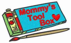 Tool Box - 5x7 heart detailed machine embroidery design perfect for reusable tote bags