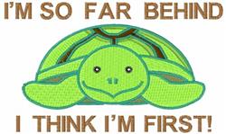 detailed turtle machine embroidery pattern - Turtle perfect for reusable tote bags