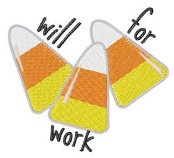 candy corn beginner-friendly machine embroidery - Will Work For for kitchen tea towels