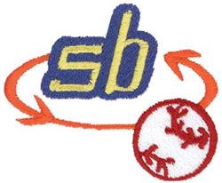 Bold and colorful text with blue and yellow lettering, surrounded by orange arrows and a decorative red circular element.