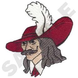detailed cavalier machine digital embroidery pattern - Cavalier perfect for Caps