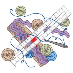Sewing Supplies Embroidery Design | EmbroideryDesigns.com