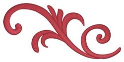 Scroll - 4x4 scroll beginner-friendly embroidery design for Quilting Projects