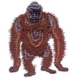 gorilla様オーダー Gorilla Embroidery Design | EmbroideryDesigns.com