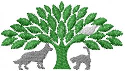 Animals and Tree