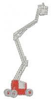 beginner-friendly picker machine embroidery pattern - CHERRY PICKER for Safety Gear