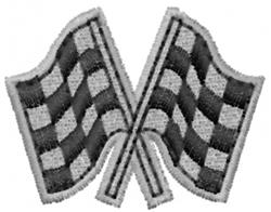 Finish line flags