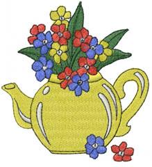 Flower Teapot