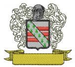 crest beginner-friendly machine embroidery - Knight Crest perfect for Event Banners