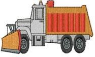plow detailed machine digital embroidery - SNOW PLOW perfect for patchwork quilt blocks
