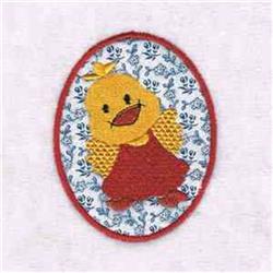 4x4 applique bird pattern - Chick Easter Egg perfect for Childrens Clothing