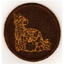 detailed autumn pumpkin machine embroidery pattern - Cornucopia Coaster for reusable tote bags