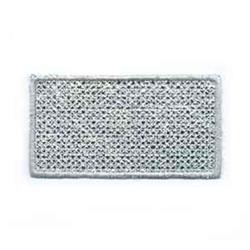 FSL lace design featuring delicate, intricate patterns with airy openings in a rectangular shape.