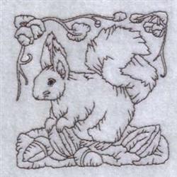 tree redwork machine digital embroidery - Redwork Squirrel perfect for kitchen aprons