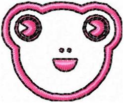 head quick stitch machine embroidery - Toad Head perfect for decorative pillow covers