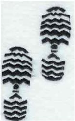 print beginner-friendly machine embroidery - Workboot Prints for kitchen tea towels