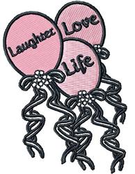 Balloons text
