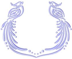 Two Peacocks