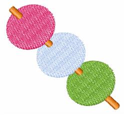 quick stitch easter dango machine embroidery pattern - Dango for Summer Party Decorations
