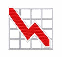 graph beginner-friendly machine embroidery - Down Graph for decorative pillow covers