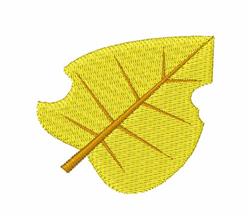 Fall Leaf - 4x4 tree beginner-friendly embroidery design for decorative pillow covers