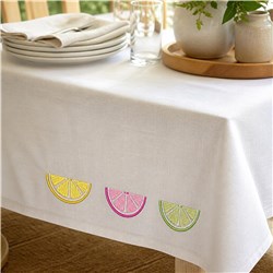 beginner-friendly border machine embroidery pattern - Fruit Border for Mason Jar Covers
