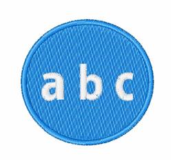 Lower Case ABC Button - 4x4 button beginner-friendly embroidery design for cute baby onesies